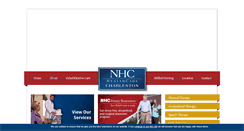 Desktop Screenshot of nhccharlestonhealthcare.com